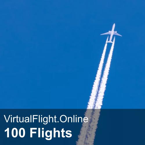 Pilot 100 Flights